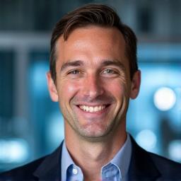 Professional headshot of Dr. Marcus Reed, a glass scientist in his late 30s, smiling warmly.